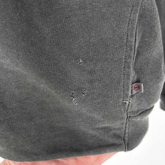 AG Adriano Goldschmied Eloi Hoodie NEW Mens Sz XS Gray Distressed Retail $188 - Picture 6 of 12